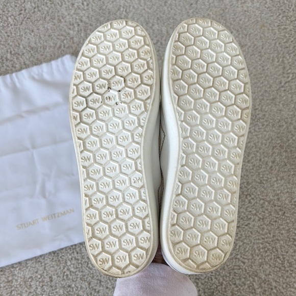 Stuart Weitzman White Sneakers - Picture 5 of 5
